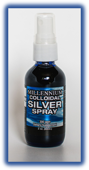 Millennium Colloidal Silver  -  300 ppm